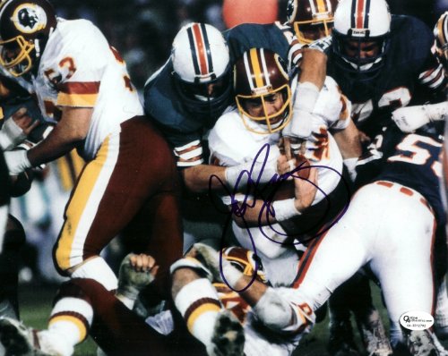John Riggins Autographed Washington Redskins 8x10 Photo - Hall of Famer