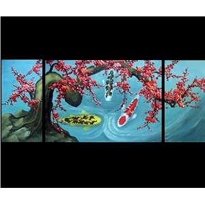 Japanese+koi+fish+painting