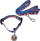 New York Islanders Dog Collar & Leash Set