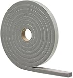 M-D Building Products 2253 High Density Foam Tape, 3/16-by-3/8-Inch by 17 Feet, Closed Cell, Gray