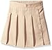 Nautica Big Girls' Uniform Pleated Scooter, Khaki, 10