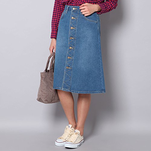 (リー) Lee前ボタンデニムスカート ウィメンズ