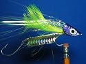NEW FLIES Holographic & Glow in the Dark Tandem Hook Floating Head Fly #38