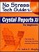 Book cover of No Stress Tech Guide to Crystal Reports XI: For Beginners.