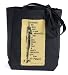 Abe Lincoln Quote Book Bag - Gold on Black