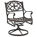 Homestyles Swivel Arm Chair