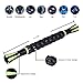 Touz Muscle Roller Stick Massage Tool for Relieving Muscle Pain and Soreness, Loosing Tightness, Soothing Cramps Before and After Exercise - 17.5