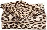 Twin Size Cheetah Sheet Set