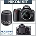 Nikon D40 6.1mp Digital Slr Camera With 18-55mm F/3.5-5.6g Ed Ii Af-s Dx And 55-200mm F/4.5-5.6g Ed Af-s Dx Zoom-nikkor Lens With 2 Nikon School Dvd