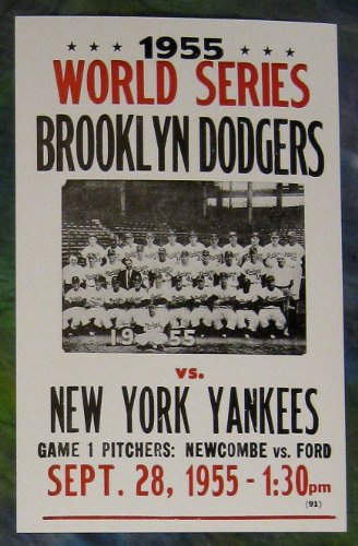 1955 World Series Dodgers vs Yankees 14