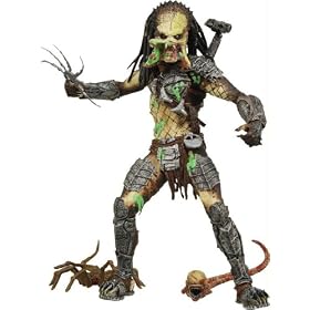 Alien VS. Predator: Requiem NECA Action Figure Series 4 Battle Damaged Unmasked Predator
