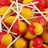 Mega Lollies Pear Drop - 10 Pack