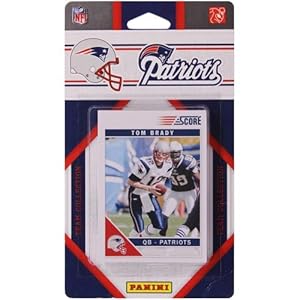 2011 Score New England Patriots Factory Sealed 15 Card Team Set. Players Include Wes Welker, Tom Brady, Rob Gronkowski, Jerod Mayo, Devin Mccourty, Deion Branch, Danny Woodhead, Brandon Tate, Benjarvus Green-ellis, Aaron Hernandez, Nate Solder, Ras-i Dowling, Ryan Mallett, Shane Vereen and Stevan Ridley.