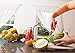 Pro Kitchen Tools Watermelon Slicers with Silicone Grip, Red (Set of 2)