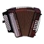 Hohner HA3500RPGCF, Corona II Accordion in Red Pearl