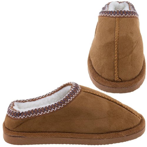 Caramel Scuff Slippers for Women
