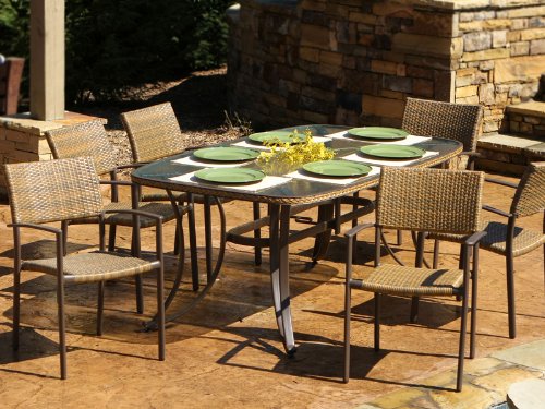 Tortuga MARD-007 Maracay 7 Piece Dining Set product image