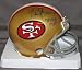 Steve Young San Francisco 49ers NFL Hand Signed Mini Football Helmet with SB XXIX MVP Inscription