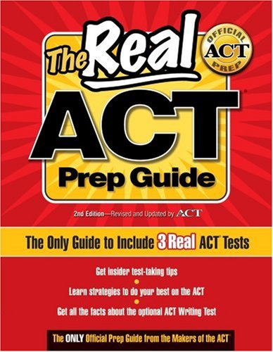 City Travel Guides Discounted  Books : The Real ACT Prep Guide: The Only Official Prep Guide From The Makers Of The ACT (Real Act Prep Guide)