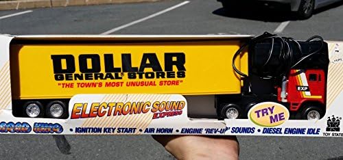 Road King DOLLAR GENERAL STORES Remote Control TRACTOR TRAILER TRUCK in 1:43 Scale