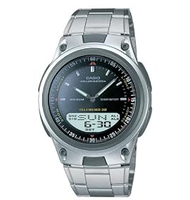 Casio Men's Analog-Digital Watch with Databank Model AW-80D-1AV