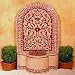 Mosaikbrunnen Acor 120cm Natur/Rot