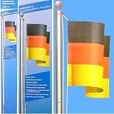 Fahnenmast aus Aluminium 6,20 m