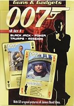 James Bond 007 Guns & Gadgets 4 in 1 Playing Cards