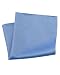Savile Row Mens Blue Herringbone Silk Handkerchief