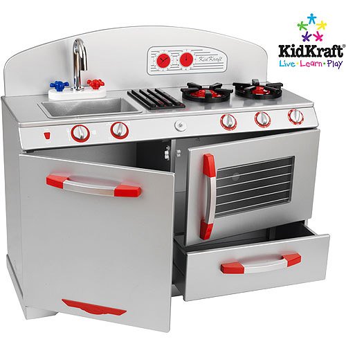 KidKraft Silver Retro Kitchen