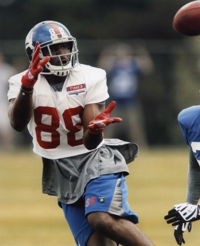 HAKEEM NICKS NEW YORK GIANTS 8X10 HIGH GLOSSY SPORTS ACTION PHOTO (P)