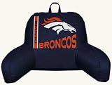 Denver Broncos Coordinating NFL Bedrest Pillow for the Locker Room or Sidelines Collection from Ken