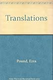 The translations of Ezra Pound