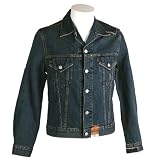Levis, 705-04-19, Jeansjacke, darkblue used aged, L [10856]