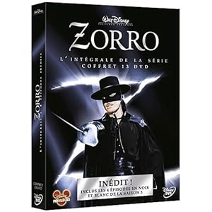 Zorro - L'intégrale des saisons 1 à 3 - coffret 13 DVD