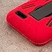 MPERO IMPACT XL Series Kickstand Case for ZTE Warp 4G N9510 - Red