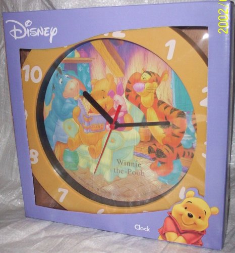 Childrens Toyshop  Toys : Disney WTP Winnie the Pooh Tigger Wall Clock