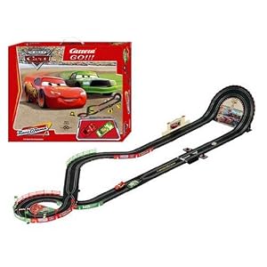 Carrera Go Disney Cars Slot Race Car Set 1:43 Scale by Carrera USA