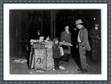 Historic Print (S): Jerald Schaitberger of 416 W. 57th St. N.Y. who helps an older boy sell papers until 10