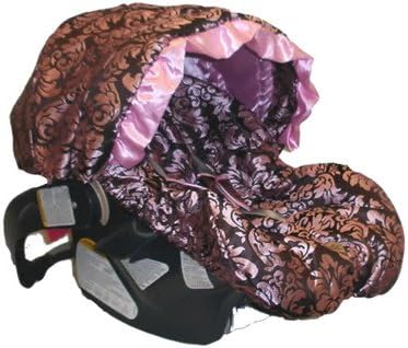 Pink Champagne Infant Carseat Cover