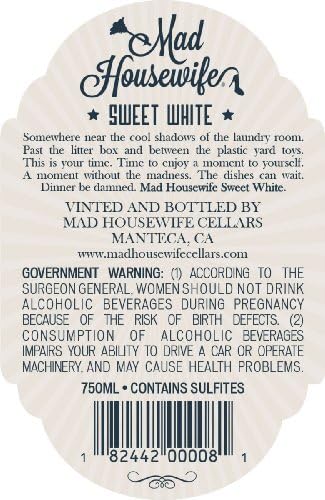 NV Mad Housewife Sweet White 750 mL