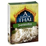 Taste Of Thai Rice Soft Jasmine Bx 17.6 Ounce 12 Pack by Taste Of Thai