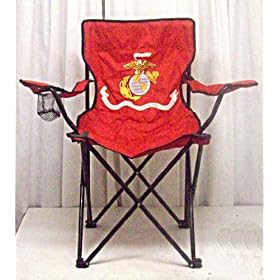 U.S. Marine Corps Folding Camping Chair USMC