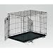 Midwest Life Stages Double-Door Folding Metal Dog Crate, 42 Inches by 28 Inches by 31 Inches
