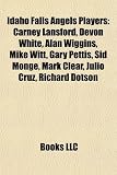 Idaho Falls Angels Players: Carney Lansford, Devon White, Alan Wiggins, Mike Witt, Gary Pettis, Sid Monge, Mark Clear, Julio Cruz, Richard Dotson