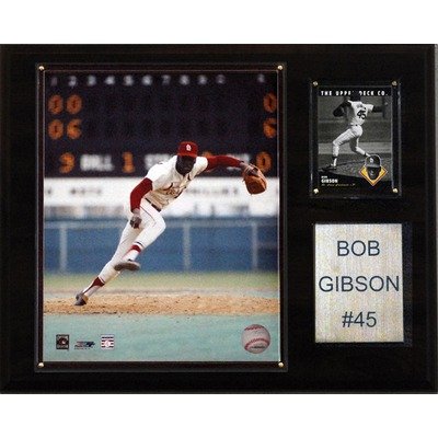 MLB St. Louis Cardinals Bob Gibson Player Plaque