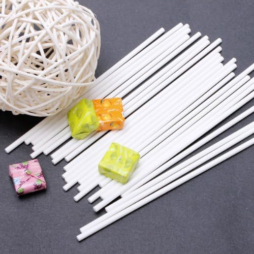 Paper Lollipop Stick Sucker Candy Chocolate Cake Lolly Pops Making