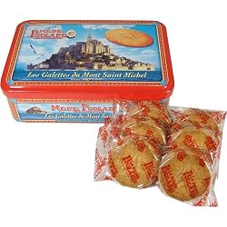 Mere Poulard Galettes du Mont Saint Michel Pure butter cookies in metal tin