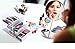 JiBen Clear Acrylic 3 Tiers Makeup and Jewelry Organizer - Silver