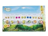 Disney Tinkerbell Tinker Bell Earrings & Rings Set - Tinker Bell Sticker Earrings & Rings for Each Day of the Week!